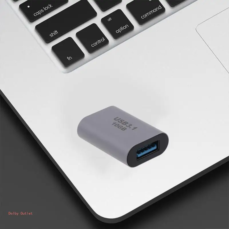 Type to USB Adapter Type Female to USB Female Adapter Data Charging Converter for Laptop