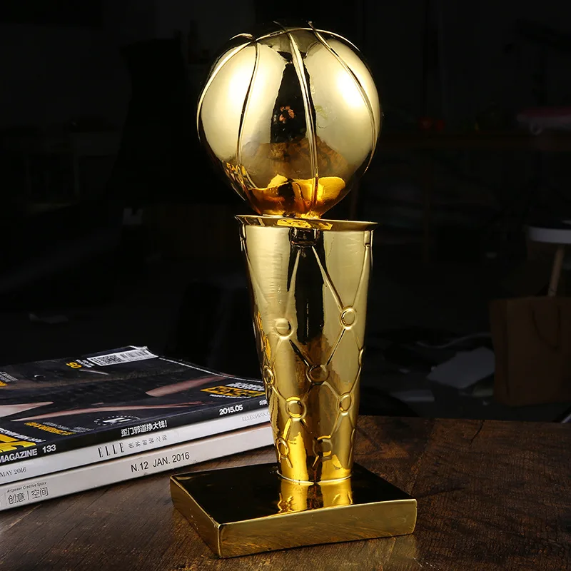 6.5x6.5x16cm School Basketball Resin Competition Trophy Craft Ornament Party Award Supplies Craft Souvenirs Celebrations Gifts