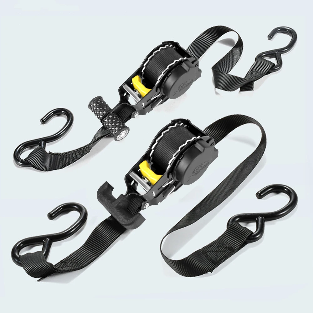 For Load Luggage Strap For Motorcycles Ratchet Strap Retractable Belts Ratchet Tensioner Belt Car Auto Straps Cargo Tape