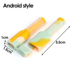 Charging Cable Protector Cover - Silicone Wrap USB Type C Anti - Break Cord Saver (3 Pack) (1 Set Multicolor)