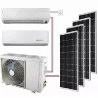 9000Btu 12000Btu 18000Btu 24000Btu Off Grid Solar 48Vdc Inverter Mini Split Air Conditioner Unit For Homes 1