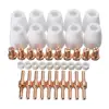 40 x Air Plasma Cutter Consumables for PT-31 LG-40 Torch CUT-40 Extend Nozzles 3