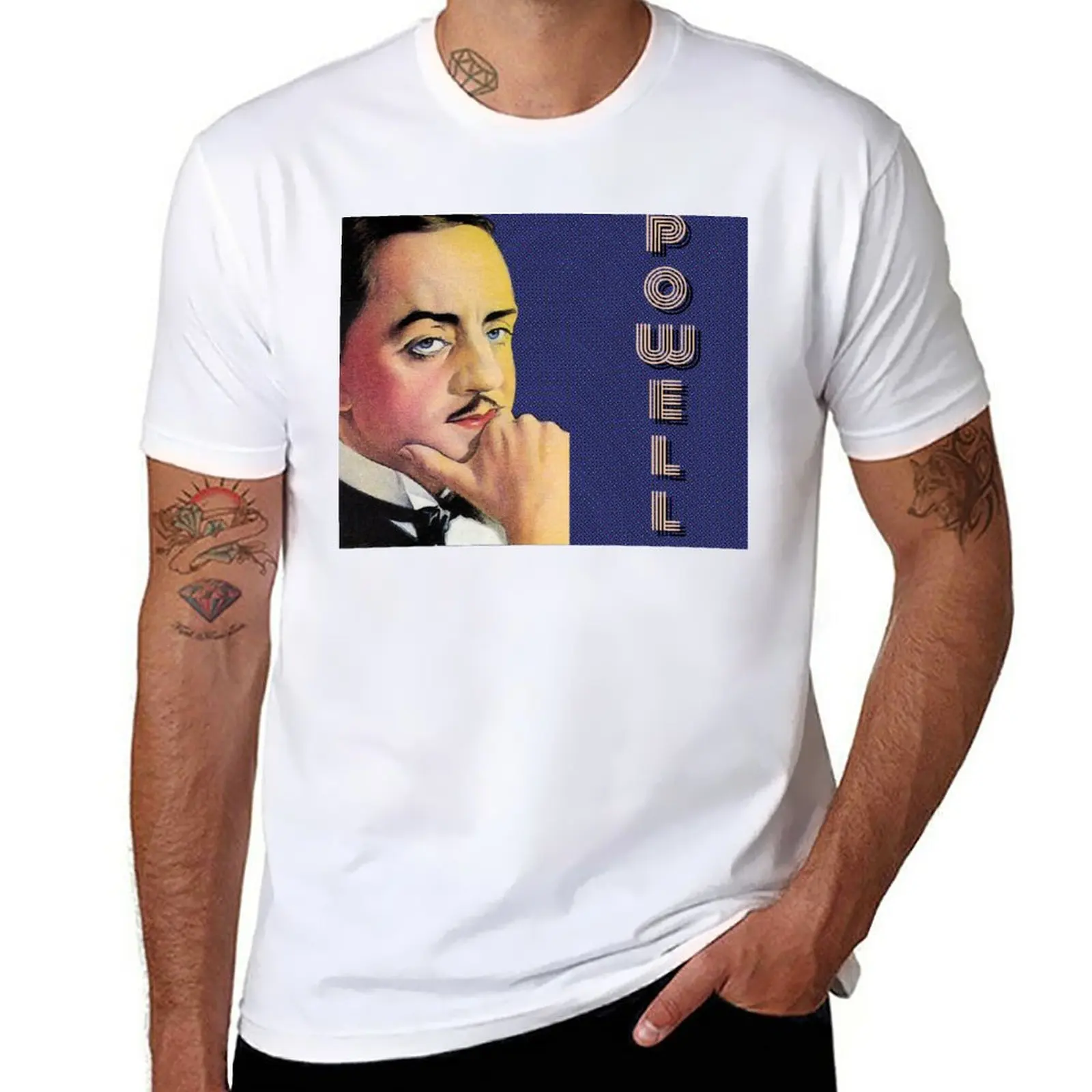

New William Powell T-Shirt new edition t shirt graphics t shirt oversized t shirts for men