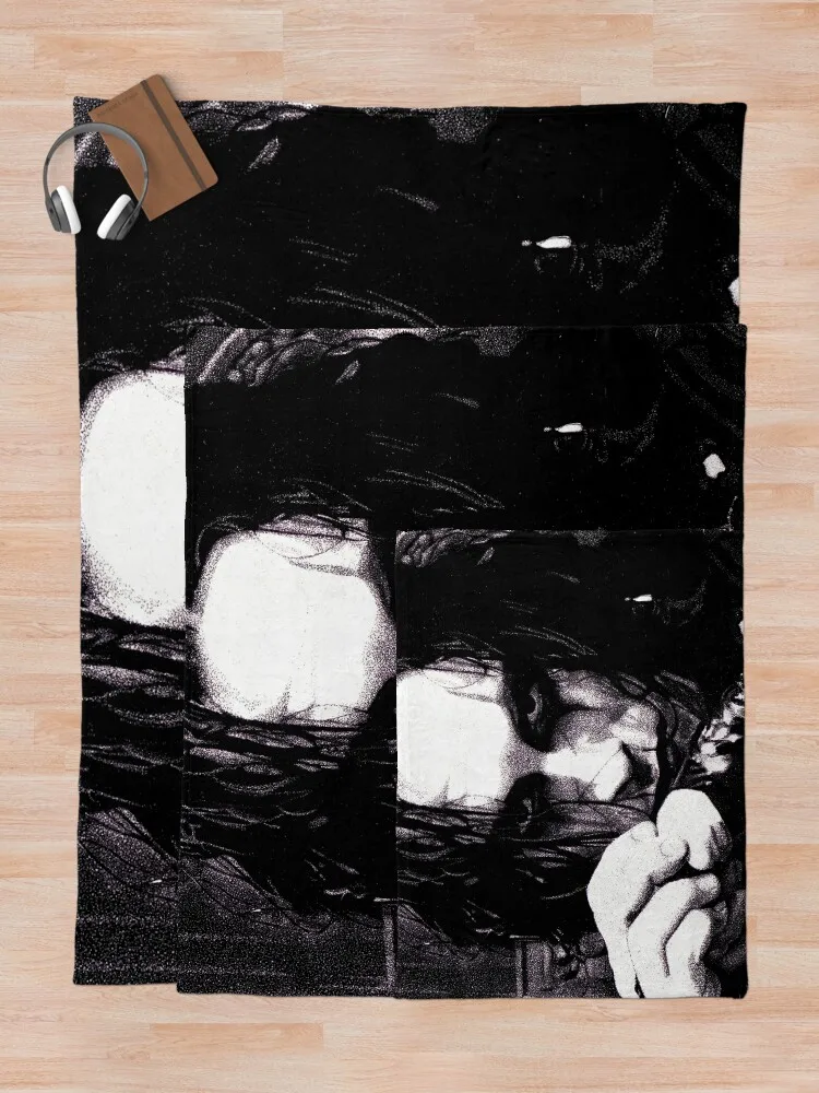 Eric Draven Crow Throw Blanket Furry Blanket Heavy Blanket manga