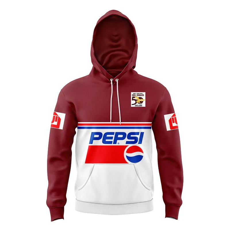 Kids Hoodie 1991 North Sydney Bears Retro Seahawks Knights Indigenous Rugby Jersey (name and number )