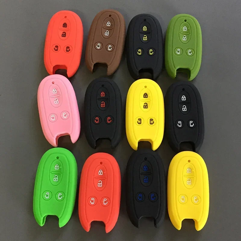Car Key Case Cover for Suzuki Spacia Stingray Wagon R Alto Solio Concept KCar