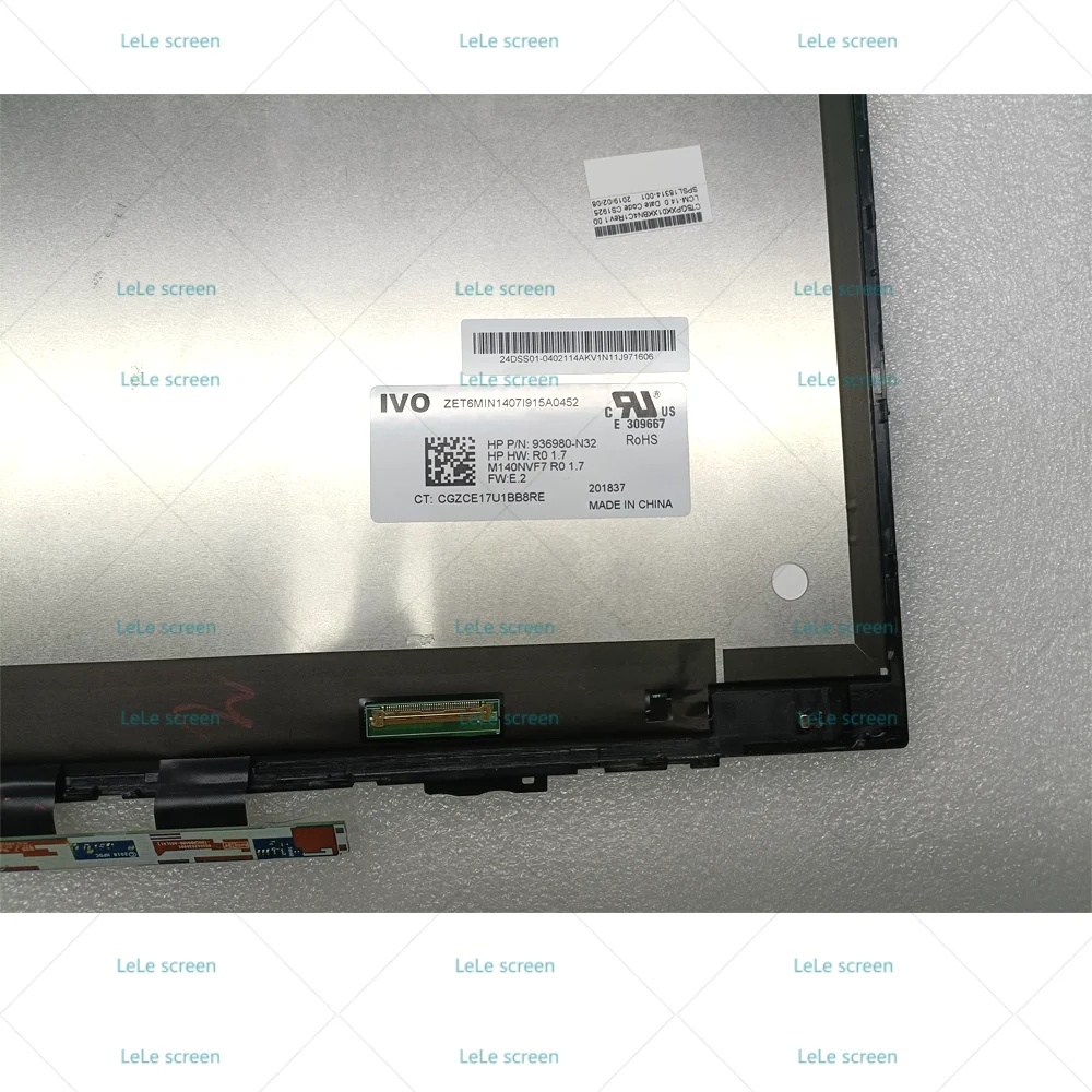 FIXARAMA Screen Replacement for HP EliteBook 840 G5 Grade A+ Matte FHD 1080p IPS 30pin Non-Touch 14.0 LED LCD Display with Tools Tape