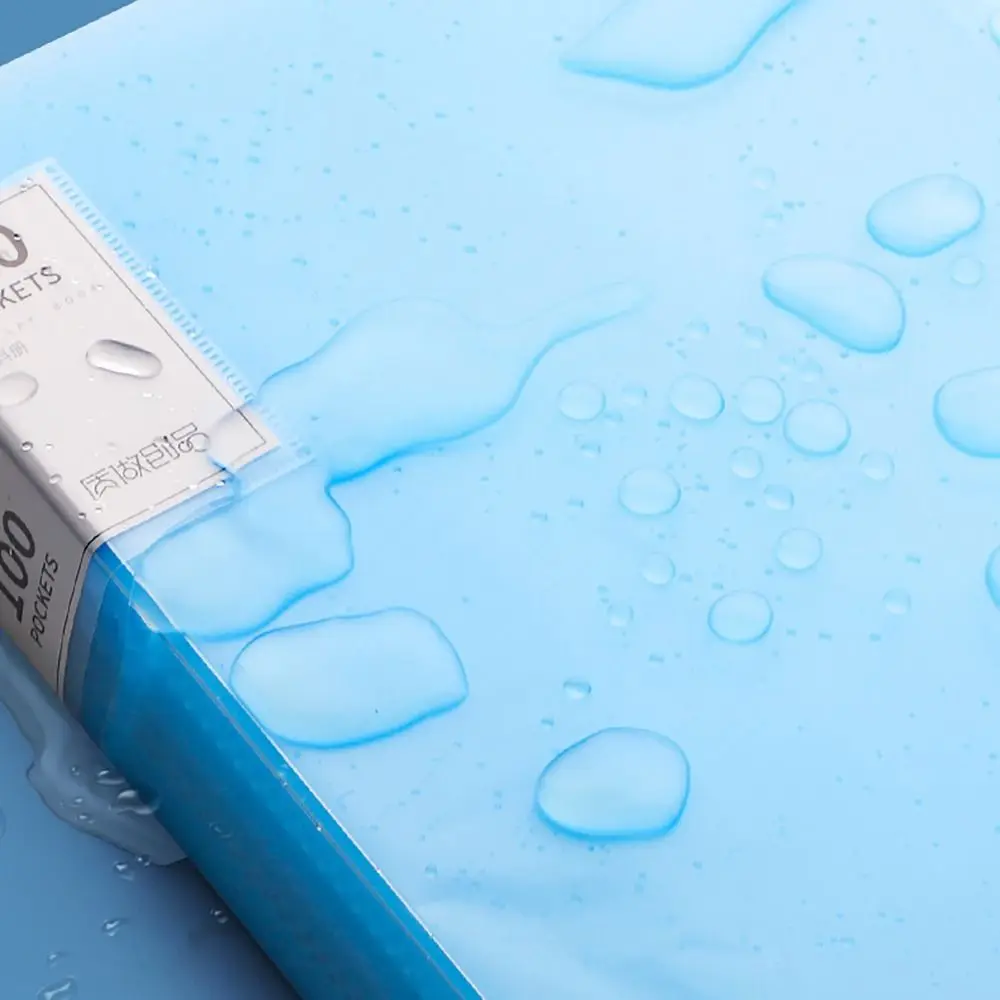 20/30/40/60/100 Pages A4 File Folder Large Capacity Multilayer Test Paper Storage Bag Waterproof Multifunctional