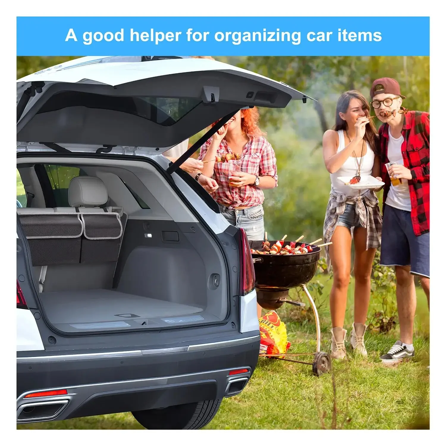 Car Trunk Organizer Backseat Storage Bag High Capacity Multi-use Oxford Automobile Interior car trunk organizer car storage bag trunk organizer trunk storage holder car interior organizer