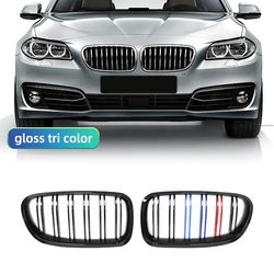 Sleek Gloss Black Dual Slat Racing Grill Replacement (3 Colors)