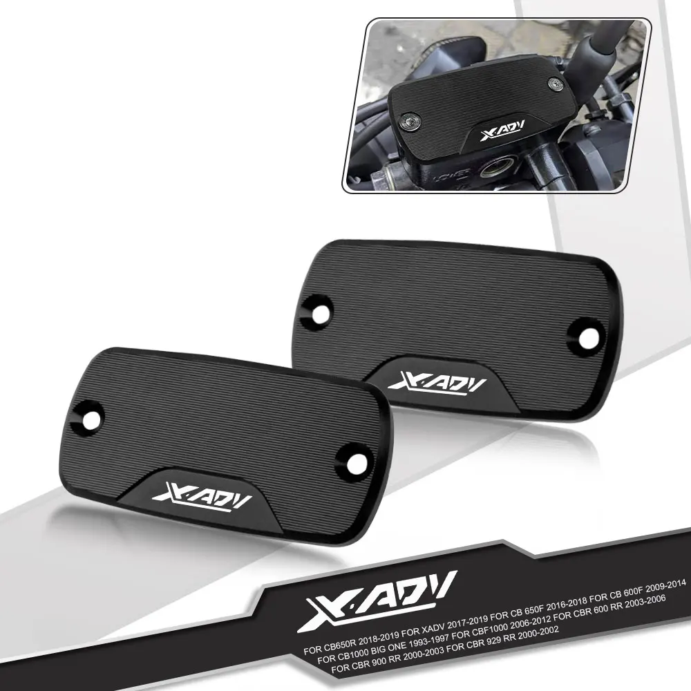 

For Honda XADV 2017 2018 2019 X-ADV Motorcycle Accessories Front Brake Clutch Cylinder Fluid Reservoir Cover Cap With LOGO