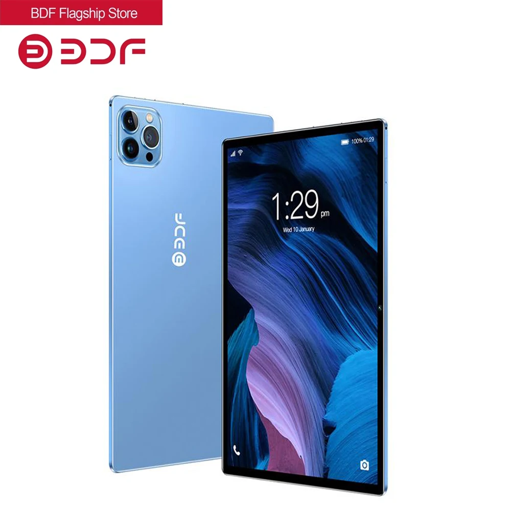 P50 Tablet Da 10.1 Pollici Android 12 Octa Core 4G Lte Telefono Dual Wi-Fi Tablete 8Gb Ram 256Gb Rom Google Play Tablet Pc