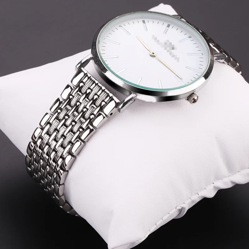 Stainless Steel Smartwatch Bracelet Band - Unisex, Solid Strap