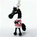 Red sweater   pony