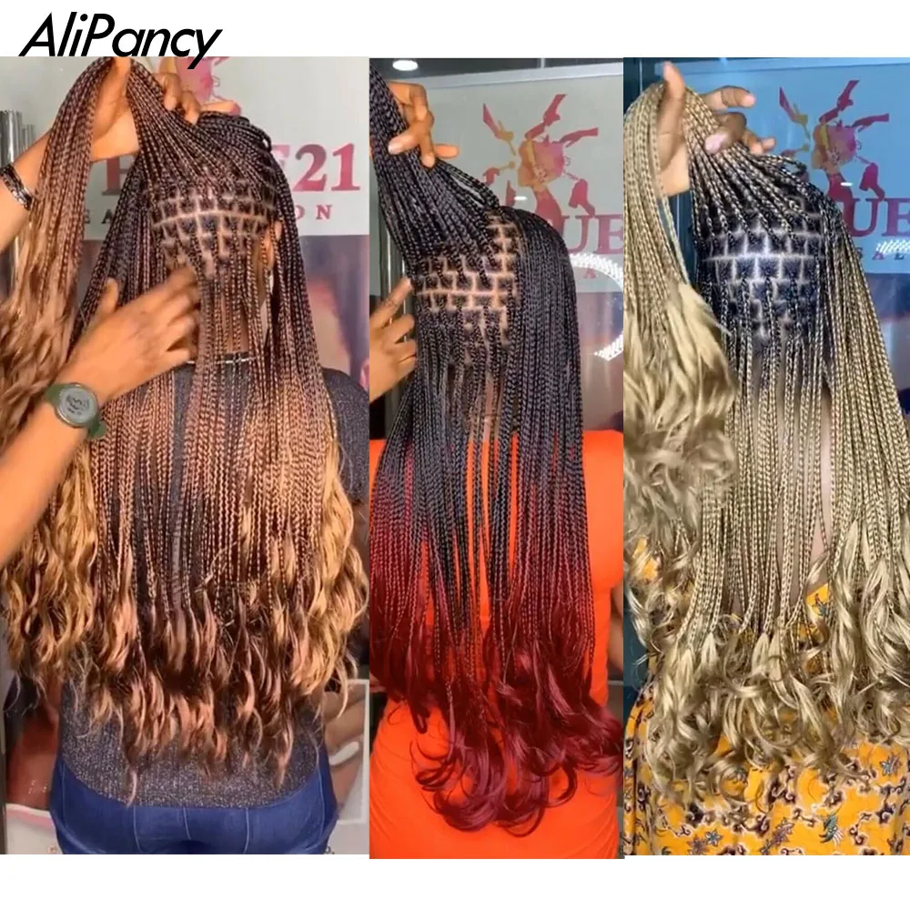 

24inch Loose Wave Spiral Curl Braid Synthetic Hair Ombre Pre Stretched Crochet Braiding Hair For Women Extensions French Curls