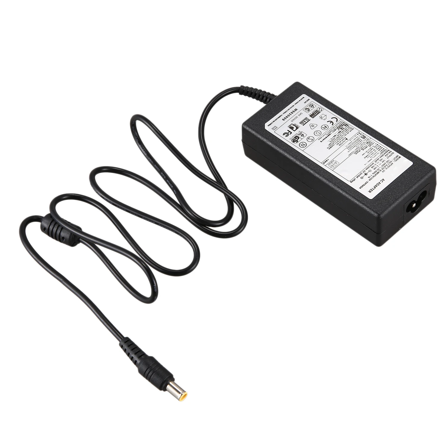 삼성에 적합한 SyncMaster 디스플레이 모니터 전원 30W DC 14V 2.14A 어댑터 충전기, 6.5X4.4mm