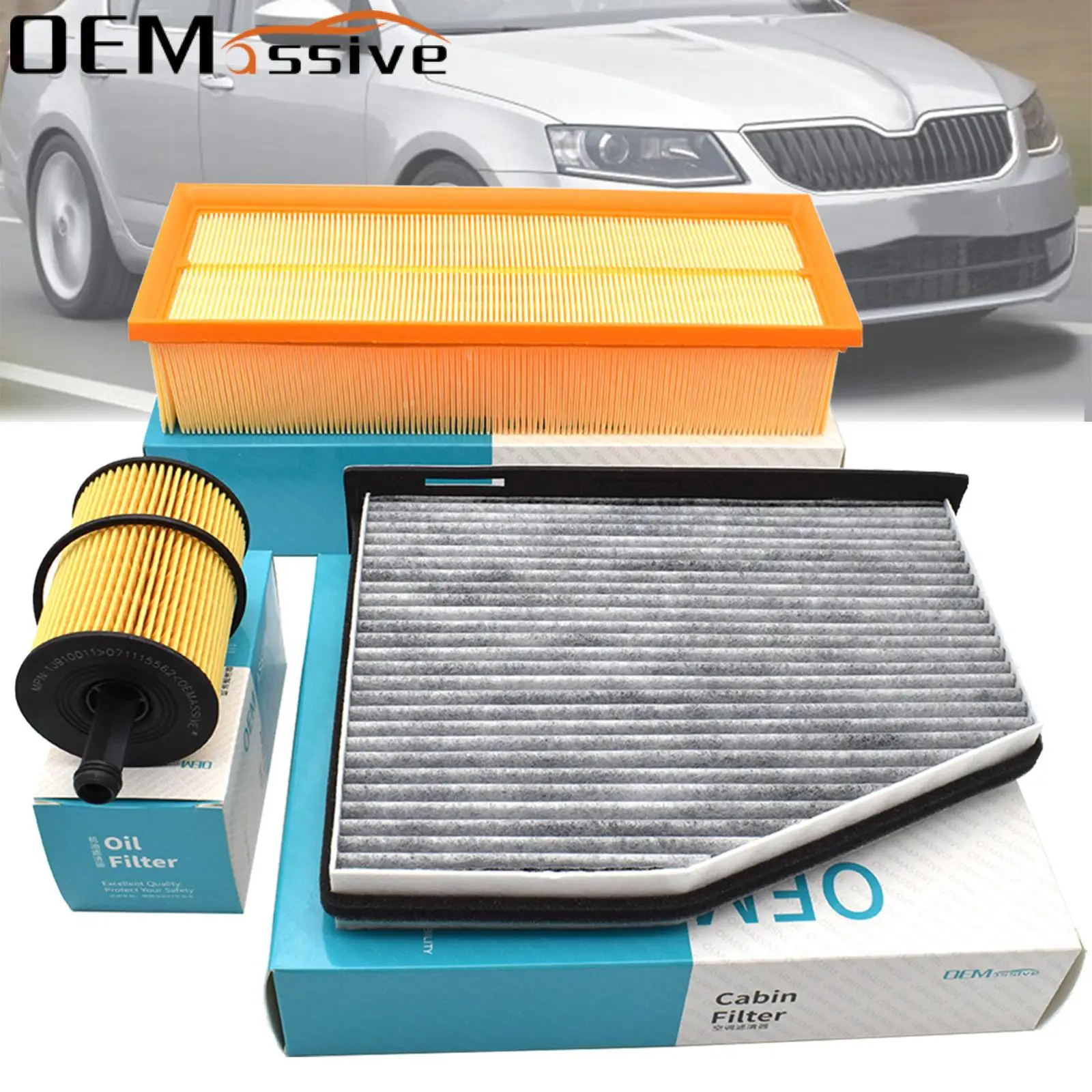 

Pollen Cabin Air Oil Filter For Skoda Octavia MK2 1Z 2004 - 2009 2010 2011 2012 2013 1896CC 1968CC 1.9 2.0 TDI BKC BMN CFHC BMM