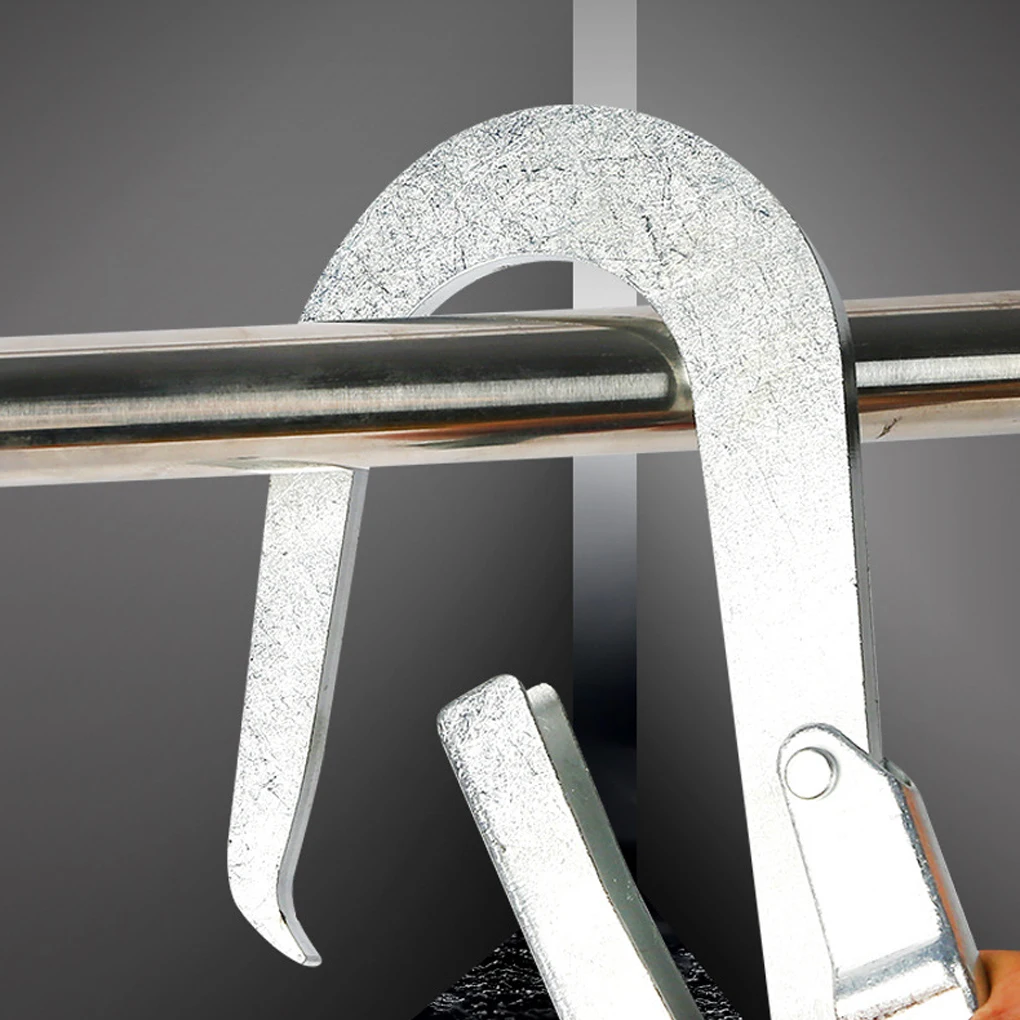 

Silver Big Hook Heavy Load-bearing Snap Lock Hook For Climbing And Anchoring Unbreakable Safety Hook