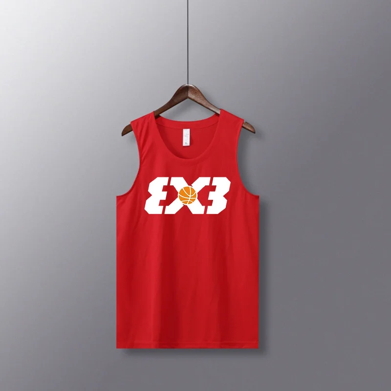 Basketball jerseys Shooting Basketball Jerseys Shirts Youth Basketball Vest Uniforms Blank Running Training Gym Loose Jerseys Suits Tank Top