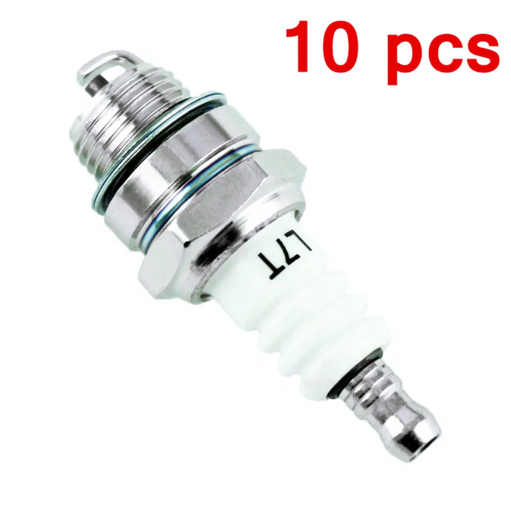 10Pcs Replacement Spark Plug L7T For Trimmer Lawnmover Blower Chainsaw For 36 41 61 66 136 141 137 142 261