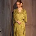 Green Long Robe B