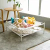 White Mesh Clothes Laundry Drying Rack Sweater Drying Rack For Indoor or Outdoor Delicates Portable Dry Rack Lay Flat Dryer 1