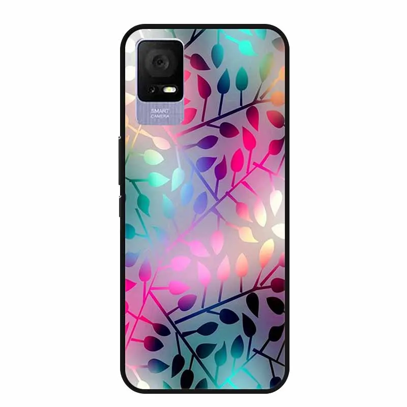 Fashionable Soft TPU Silicone Phone Cover - Stylish Painted Bumper Case
