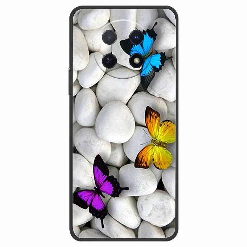 Soft TPU Silicone Cute Cats Cover for Huawei nova Y91 - Stylish & Durable Phone Case