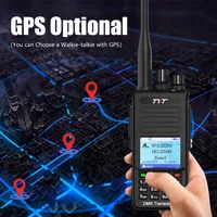 TYT MD-UV390 Plus 10W GPS DMR Radio AES256 Encryption 2800mAh Type-C Charging IP67 Waterproof Dual Band Long Range Walkie Talkie 2