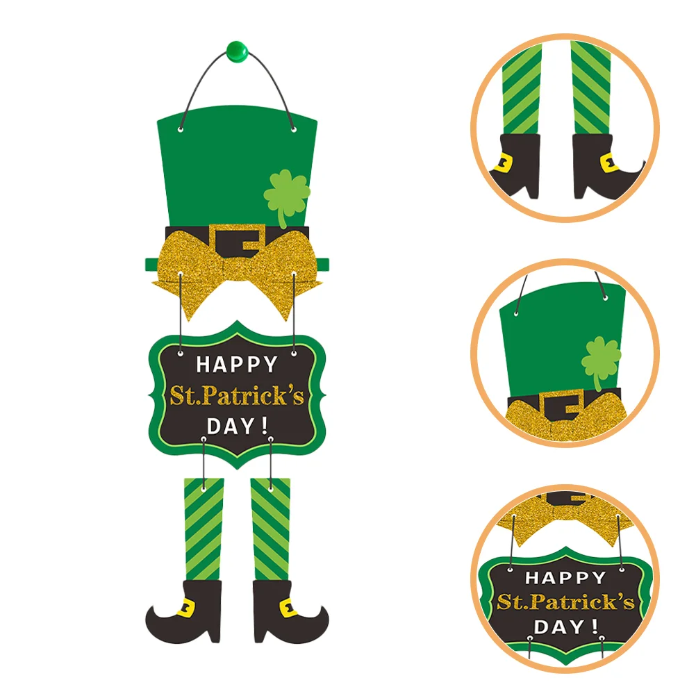 

Irish Festival Listing Home Decor Outdoor Emblems Decorate Front Sign Paper Patricks Day Decorations