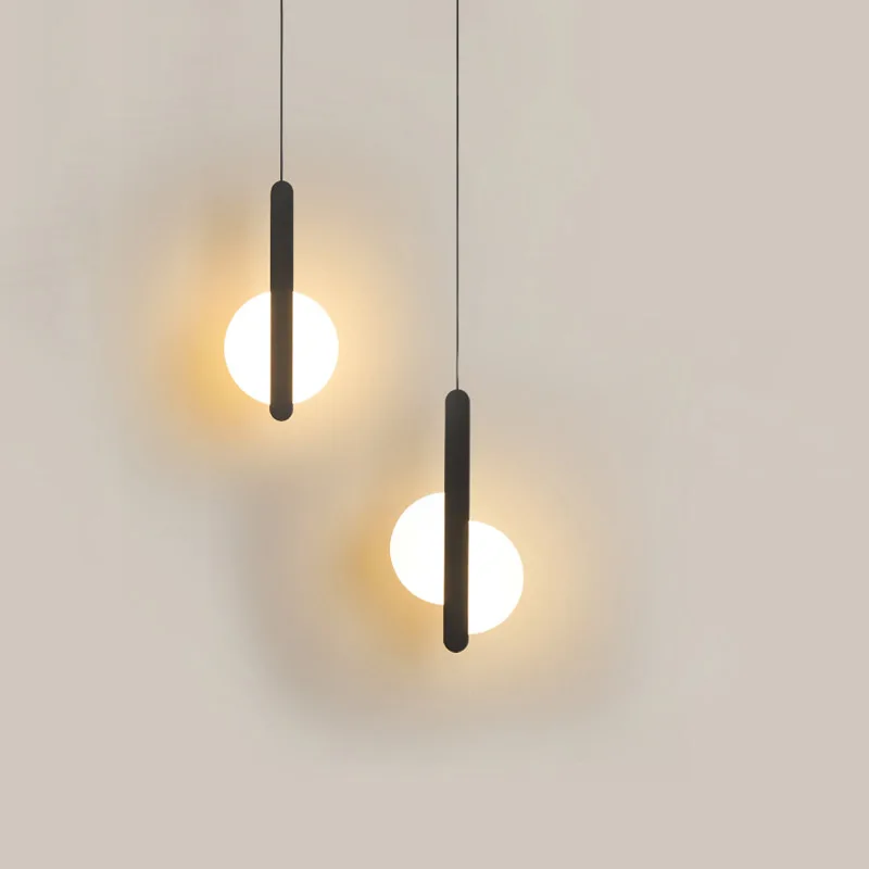 Plafonnier LED suspendu au Design nordique moderne simpliste, Design Art déco, Luminaire décoratif d'intérieur, idéal pour un salon, une chambre à coucher ou un Restaurant