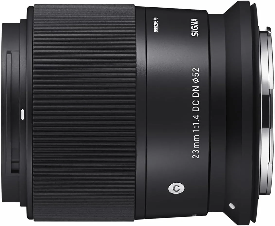 시그마 23mm F1.4 DC DN 컨템포러리 ( E 마운트, 캐논 RF 마운트, APS-C 미러리스 카메라용) 표준 단렌즈 (풍경 사진 촬영용)