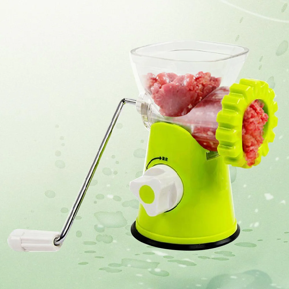 Large Capacity Manual Meat Mincer Stainless Steel Sausage Maker Hand Crank Mincer Meat Grinder Kitchen Tool Poultry Processor