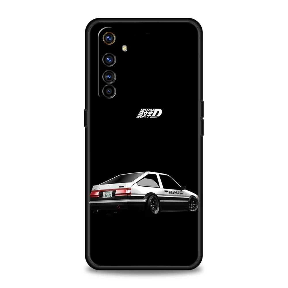 Initial D AE86 Themed Silicone Phone Case Cover