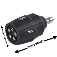 5-in-1 high-pressure car wash machine nozzle with 1/4 inch quick connector for professional cleaning in seconds 2