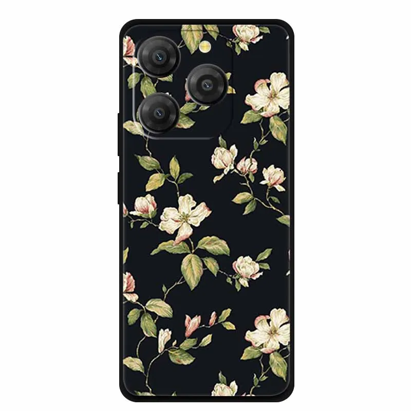 Black Lion & Wolf Silicone Soft Phone Case - Sleek Back Cover
