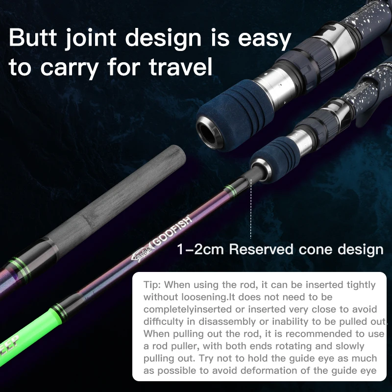 GOOFISH® MONSTER DEEP-7FT(213CM) LENGTH PE5-8 MAXJIG 1000G JAPAN