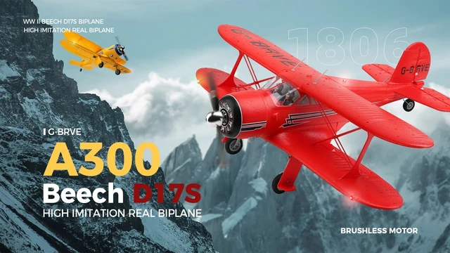 Wltoys a300 4ウェイ2翼rc航空機ブラシレスモーター ラジコン