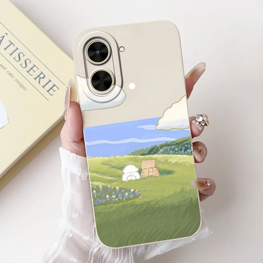 Lovely Avocado Cartoon Soft Silicone Bumper Phone Case