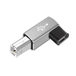 USB Type C Female to USB B Male Adapter for Data Transfer and Converter Applications (4)