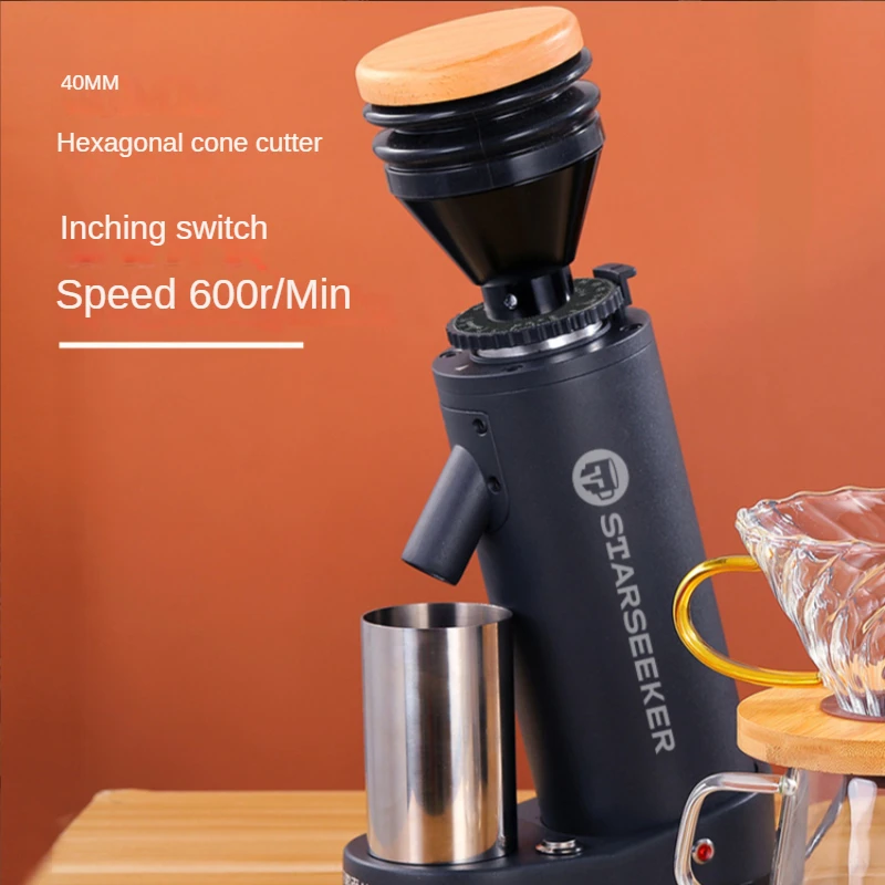 Electric bean grinder Italian hand-brewed coffee   home commercial small kitchen appliance