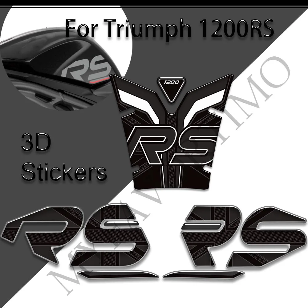 Motorcycle For Triumph Speed Triple 1200rs 1200 RS Stickers Decals Protector Gas Fuel Oil Kit Knee Tank Pad Grips