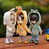 OB11 Doll Clothes Long Sleeved Sweater Cute Cartoon Pattern Rabbit Ear Hoodies For Obitsu11 Molly GSC YMY P9 Body 1/12bjd Dolls 3
