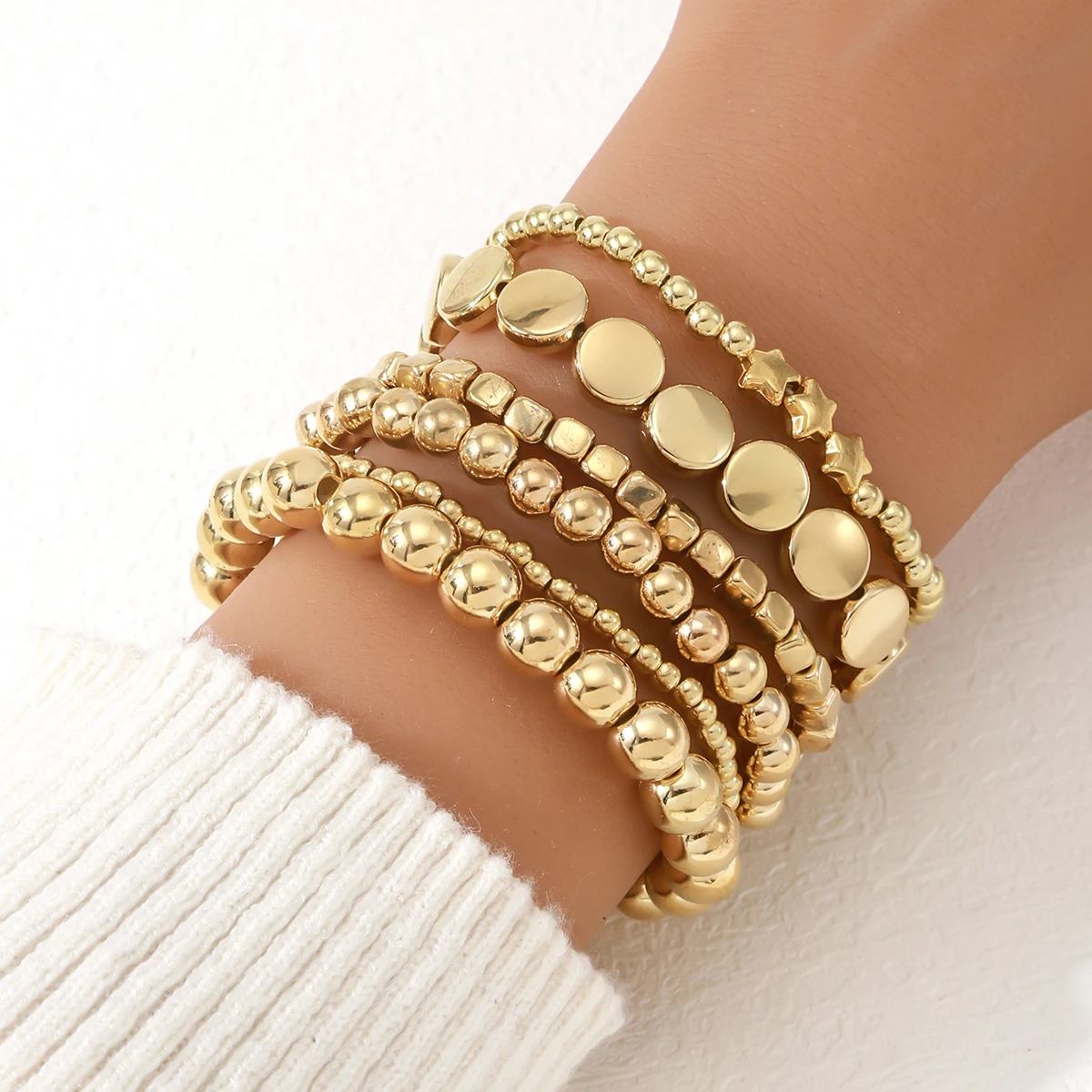 Boho Beaded Bracelet Set 3