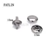 10Sets Double-sided rivet thin strong magnetic handbag snap buttons diy Accessories Wallet buckle Clothes button 10mm 5