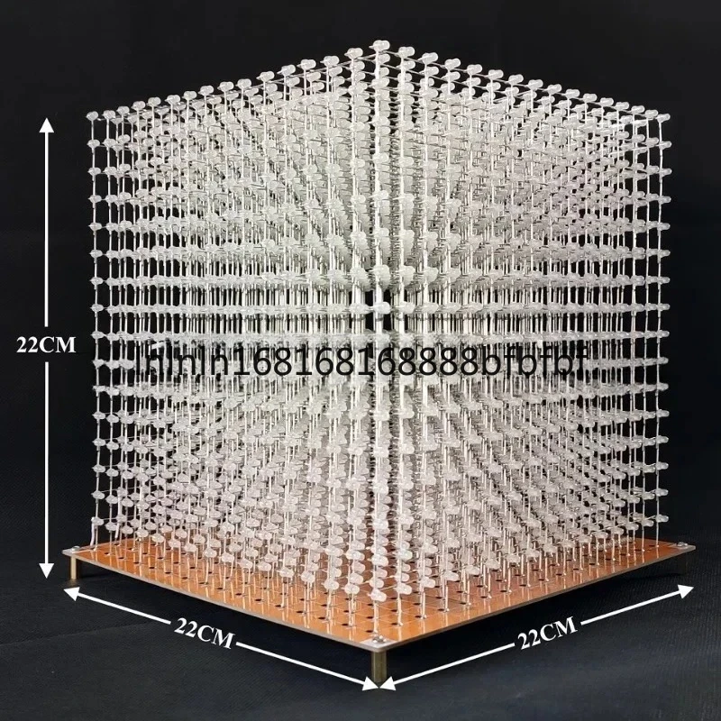 DIY 제작 부품에 적합 맞춤 애니메이션 지원 3D16미니 라이트 큐브 키트 16x16x16