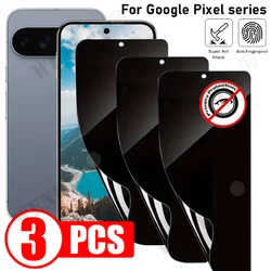 3 - Piece Full Cover Privacy Hydrogel Screen Protector Set - Privacy Hydrogel Fil