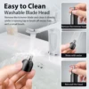 Sejoy Trimmer For Nose Unisex Mini Travel Electric Nose Ear Hair Trimmer Tourism Mini Unisex Painless Fast Nose Hair Clipper 3