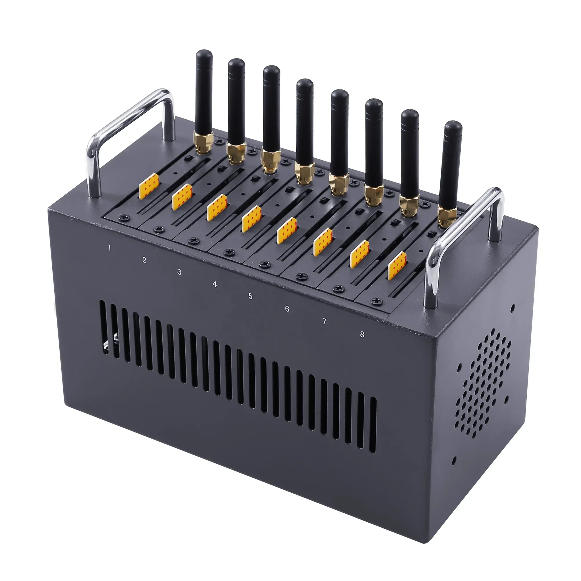 

Low cost 2G/3G/4G module 8 ports sms modem gsm gateway broadcast machine sim box for bulk sms marketing with AT Command