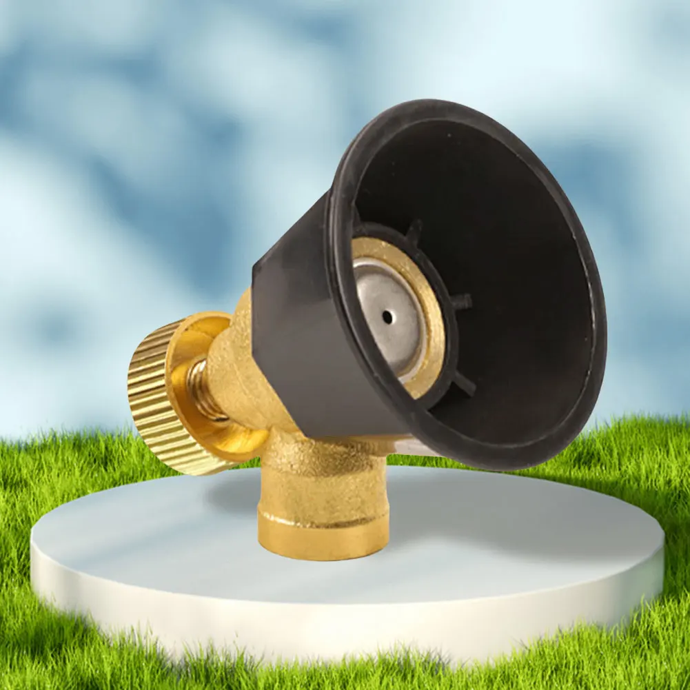 High Pressure Sprayer Nozzle Adjustable Pesticide Sprayer Nozzle Brass Agricultural Spray Nozzle Head for Watering Irrigation